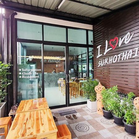 סוקותאי Happy Guesthouse Bungalow מראה חיצוני תמונה