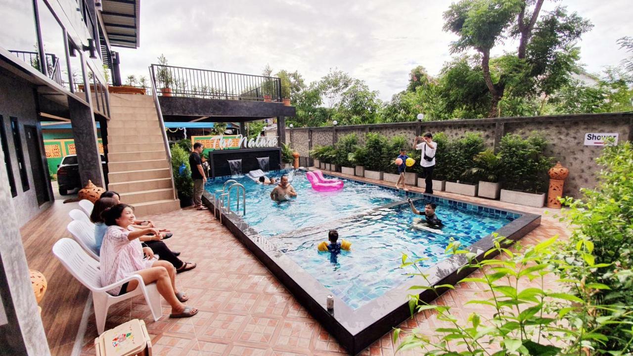 סוקותאי Happy Guesthouse Bungalow מראה חיצוני תמונה